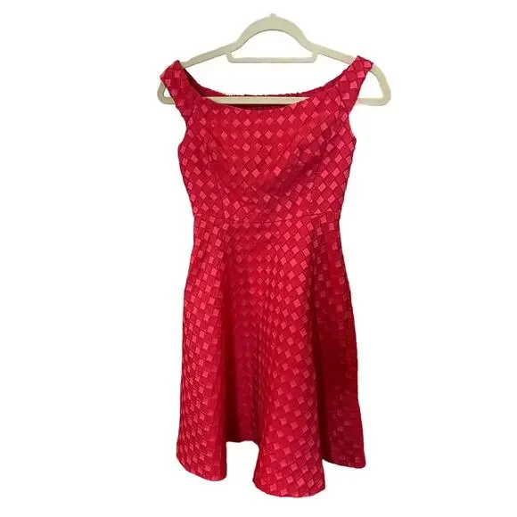 Anthropologie Moulinette Soeurs Red Dress Sz 0P - Picture 1 of 6